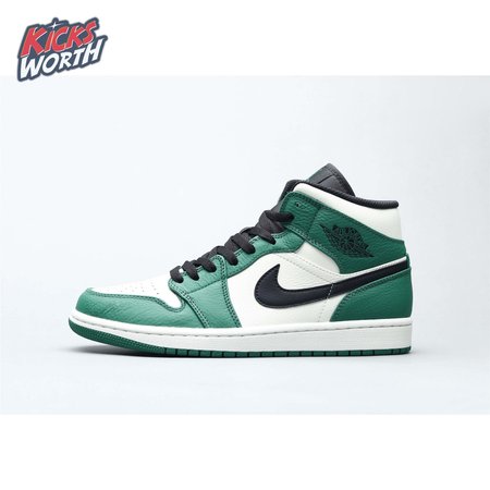 Air Jordan 1 Mid Pine Green