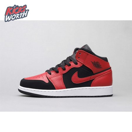 Air Jordan 1 Mid Reverse Bred