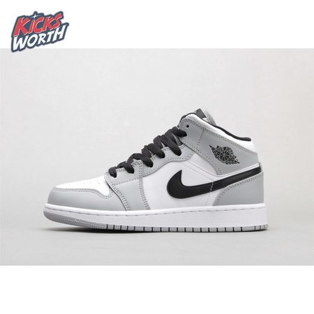 Air Jordan 1 Mid Smoke Grey