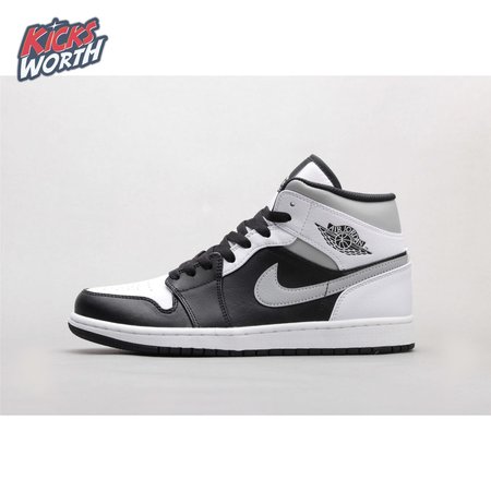 Air Jordan 1 Mid White Shadow