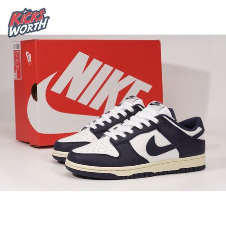 NK Dunk Low Aged Navy :