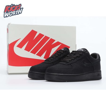 Stussy x Nike Air Force 1 Low "Black"