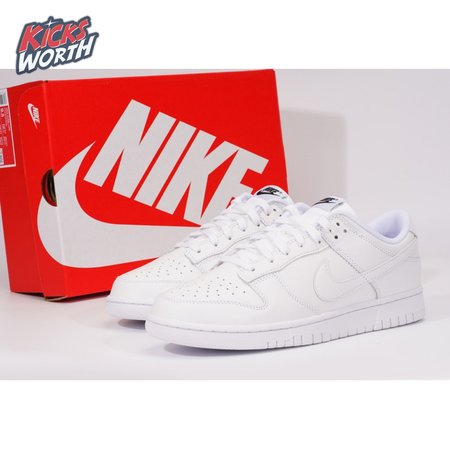 NK Dunk Low "Trple White" :