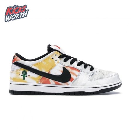 Dunk SB Low 'Tie-Dye Raygun - White'