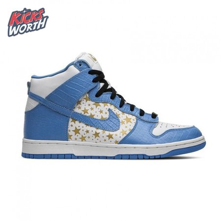 Supreme x Dunk High Pro SB 'Blue'