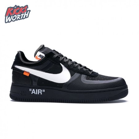 Off-White x Air Force 1 Low 'Black'