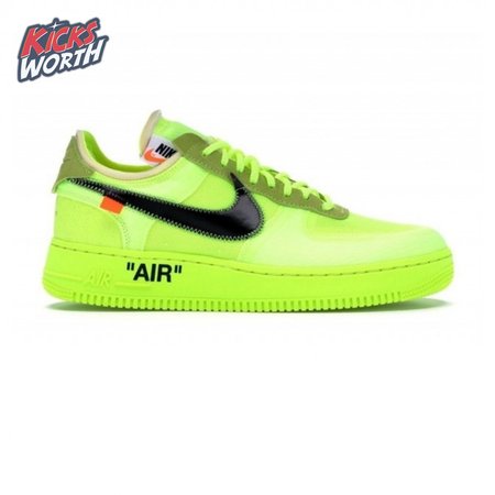 Off-White x Air Force 1 Low 'Volt'