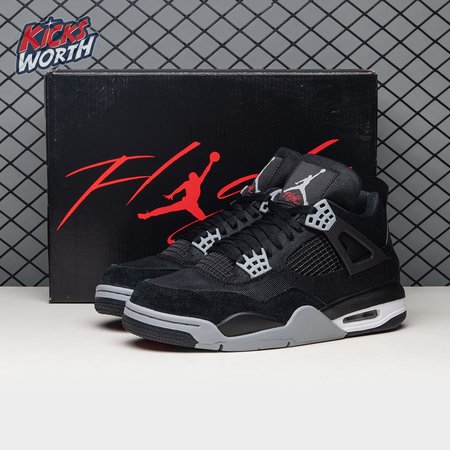 Air Jordan 4 Retro SE Black Canvas DH7138-006