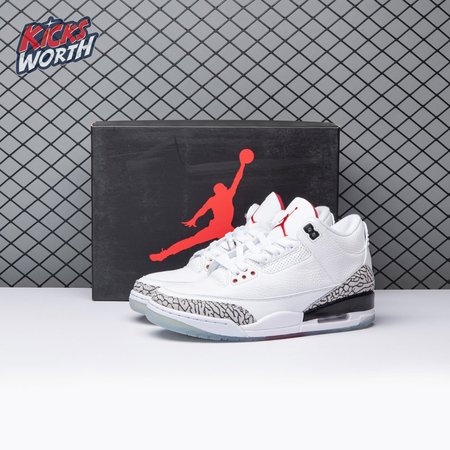 Jordan 3 Retro Free Throw Line White Cement 923096-101