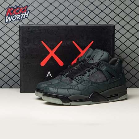 Jordan 4 Retro Kaws Black 930155-001