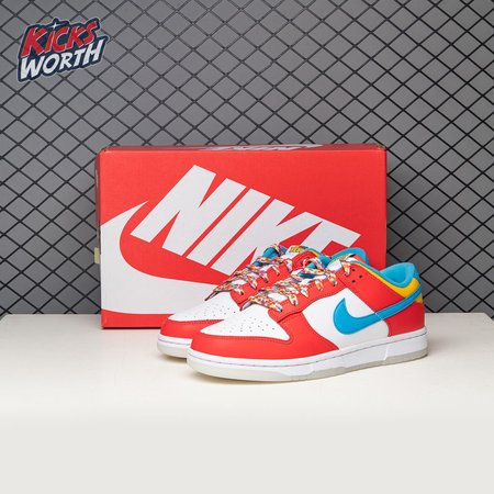 Nike Dunk Low QS LeBron James Fruity Pebbles DH8009-600