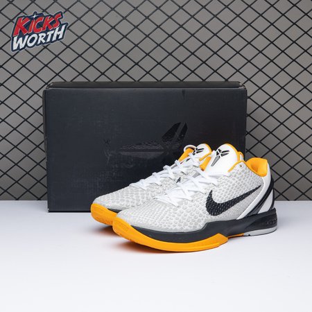 Kobe 6 Protro Playoff Pack White Del Sol CW2190-100