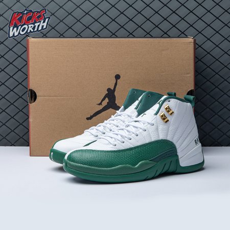 Air Jordan 12 White Green