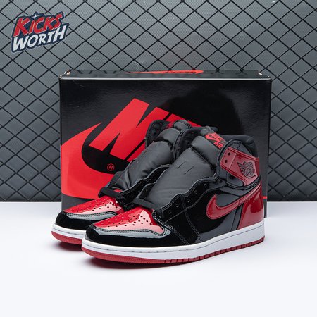 Air Jordan 1 Retro High OG Patent 'Bred'