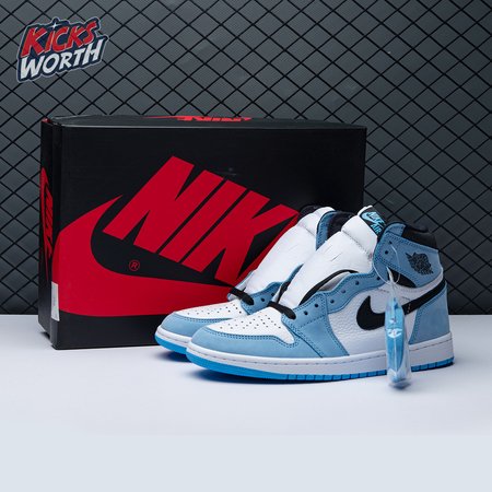 Jordan 1 Retro High White University Blue Black