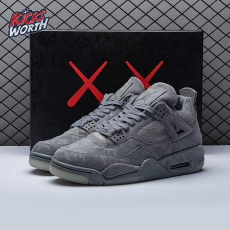 KAWS x Air Jordan 4 Retro 'Cool Grey'