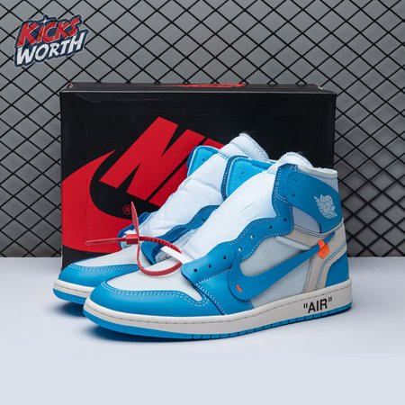 Off-White x Air Jordan 1 Retro High OG 'UNC'