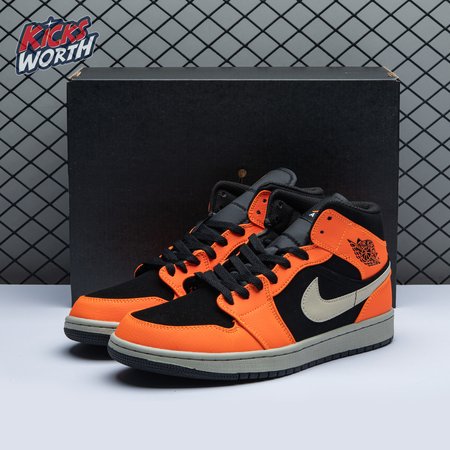 Air Jordan 1 Mid Black Cone