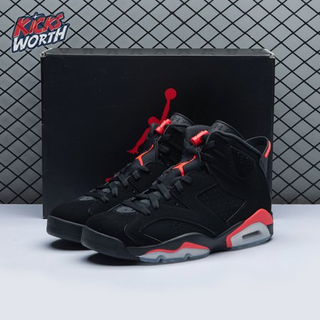 Jordan 6 Retro Black 'Infrared' 384664 060