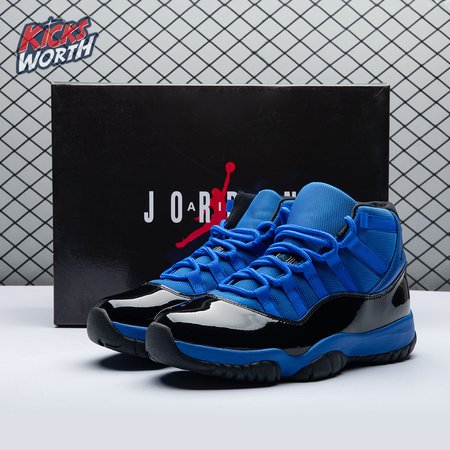 Air Jordan 11 "Black and Blue" CT8012-400