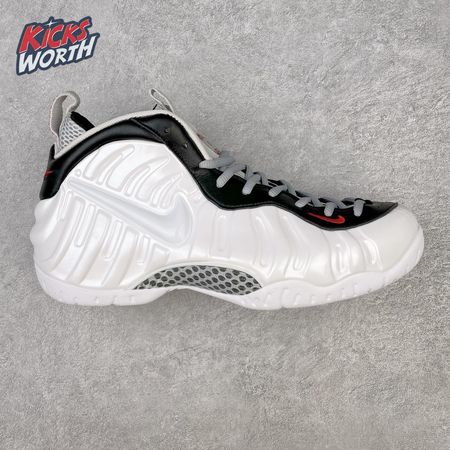 Nike Air Foamposite Pro White Black University Red 624041-103